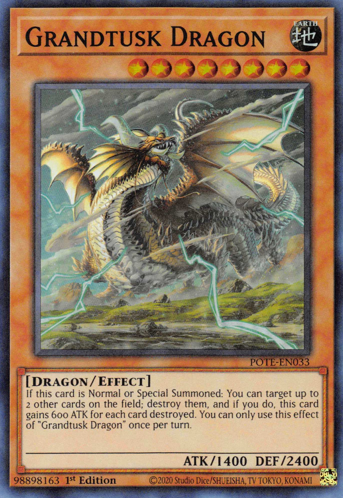 Grandtusk Dragon [POTE-EN033] Super Rare | Galactic Gamez