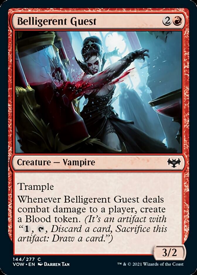 Belligerent Guest [Innistrad: Crimson Vow] | Galactic Gamez