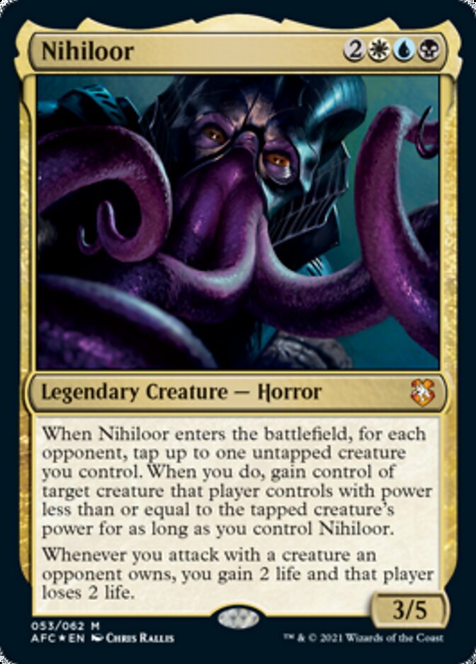Nihiloor [Dungeons & Dragons: Adventures in the Forgotten Realms Commander] | Galactic Gamez