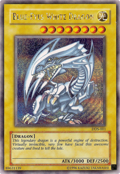 Blue-Eyes White Dragon (Dark Duel Stories) [DDS-001] Secret Rare | Galactic Gamez