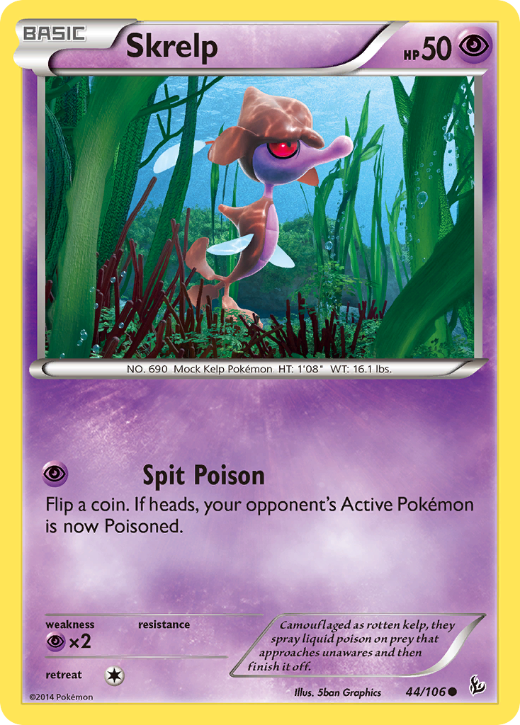 Skrelp (44/106) [XY: Flashfire] | Galactic Gamez