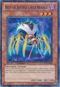 Ally of Justice Cycle Reader [DT03-EN080] Rare | Galactic Gamez