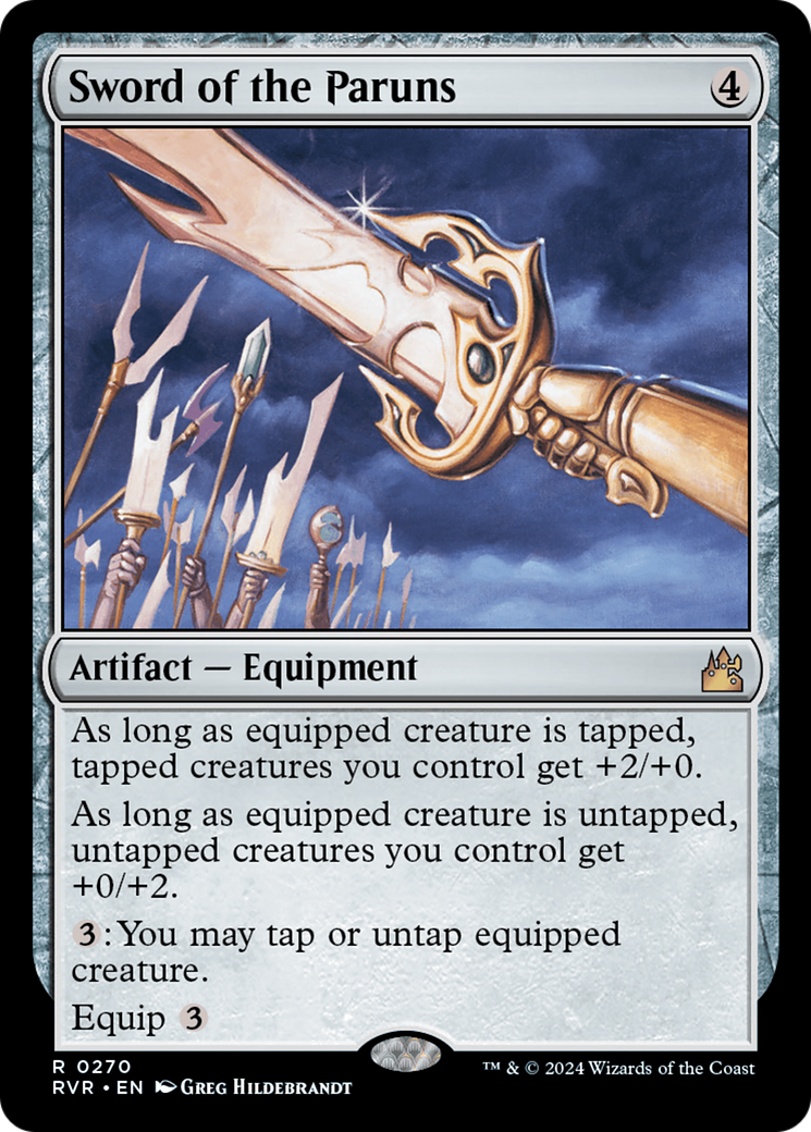 Sword of the Paruns [Ravnica Remastered] | Galactic Gamez