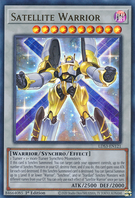 Satellite Warrior [LDS3-EN121] Ultra Rare | Galactic Gamez