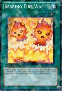 Searing Fire Wall [DT05-EN044] Common | Galactic Gamez
