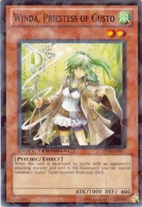 Winda, Priestess of Gusto [DT05-EN073] Common | Galactic Gamez