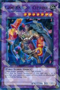 Gem-Knight Citrine [DT06-EN035] Super Rare | Galactic Gamez