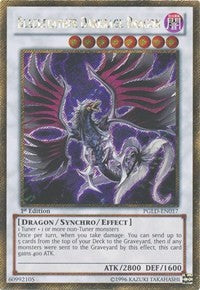 Blackfeather Darkrage Dragon [PGLD-EN017] Gold Secret Rare | Galactic Gamez