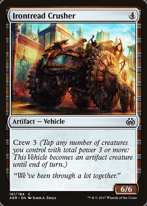Irontread Crusher [Aether Revolt] | Galactic Gamez