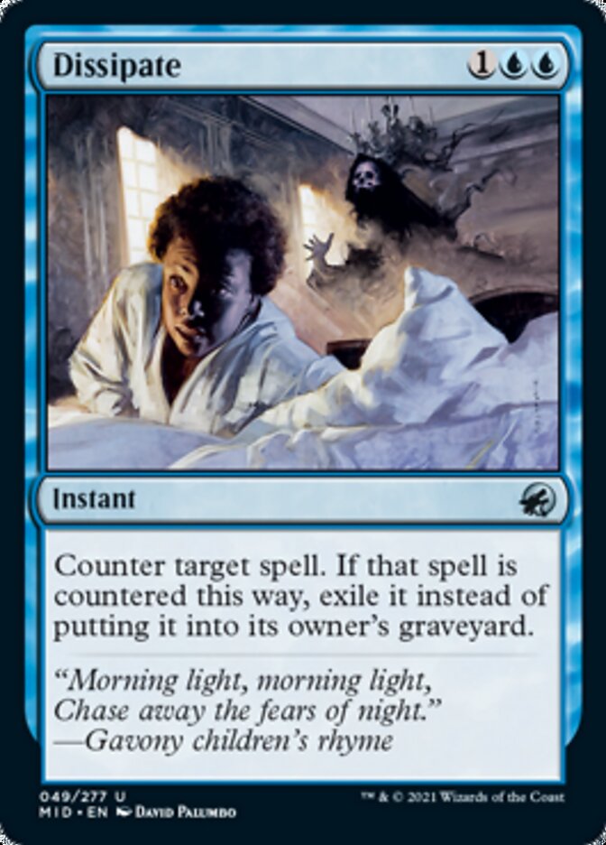 Dissipate [Innistrad: Midnight Hunt] | Galactic Gamez