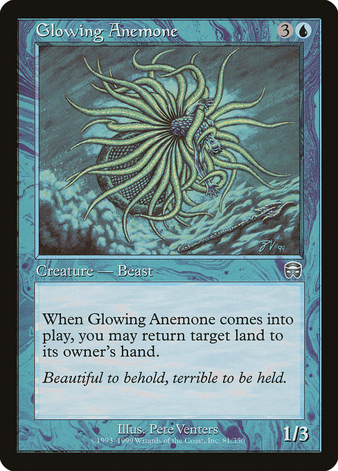 Glowing Anemone [Mercadian Masques] | Galactic Gamez