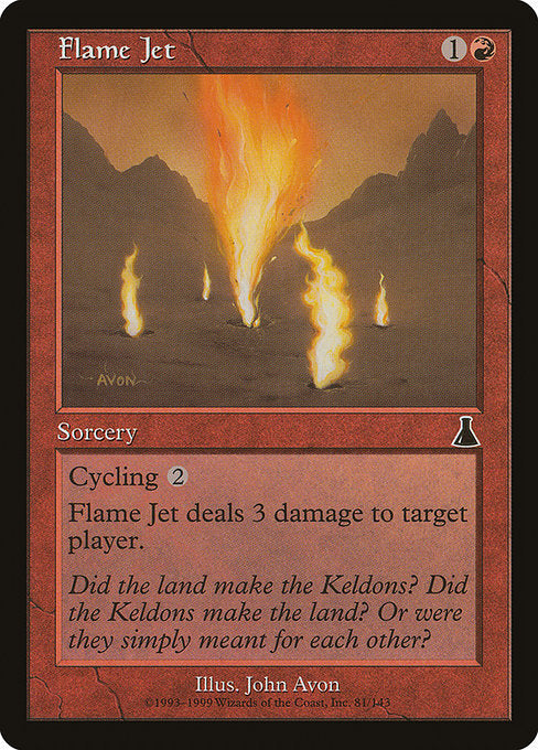 Flame Jet [Urza's Destiny] | Galactic Gamez