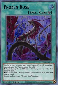 Frozen Rose (Blue) [LDS2-EN119] Ultra Rare | Galactic Gamez