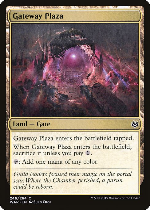 Gateway Plaza [War of the Spark] | Galactic Gamez