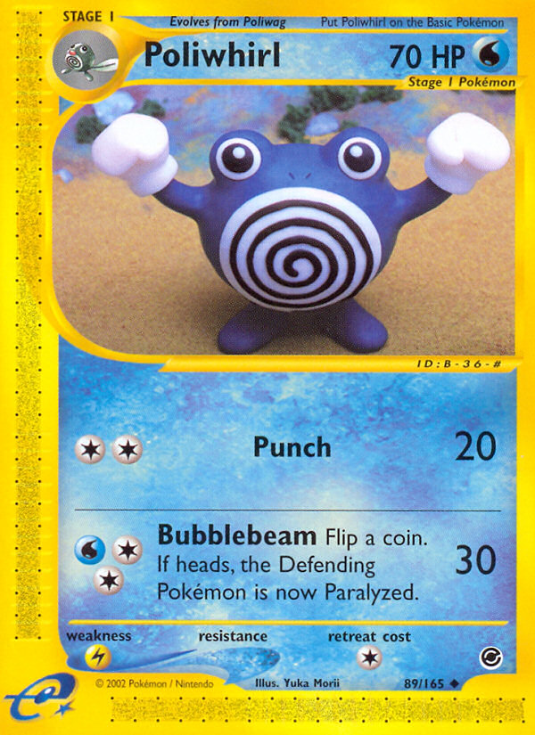 Poliwhirl (89/165) [Expedition: Base Set] | Galactic Gamez