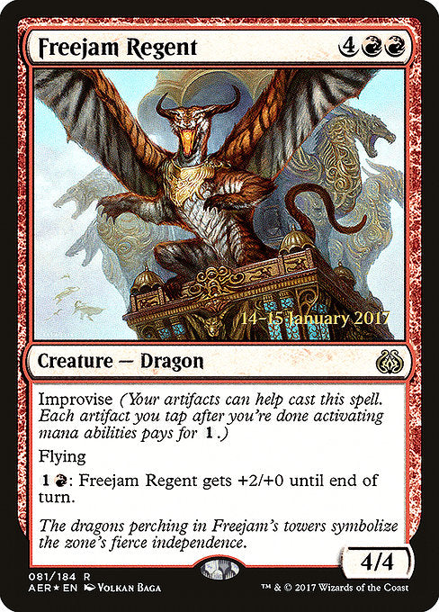 Freejam Regent [Aether Revolt Promos] | Galactic Gamez