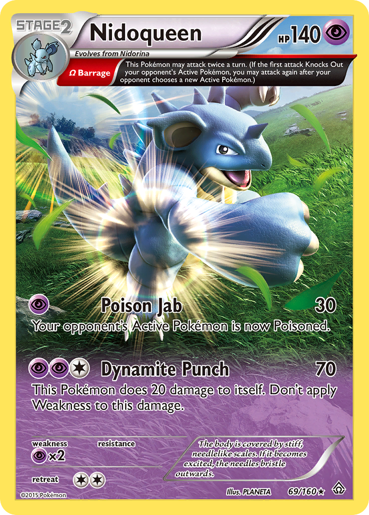 Nidoqueen (69/160) [XY: Primal Clash] | Galactic Gamez