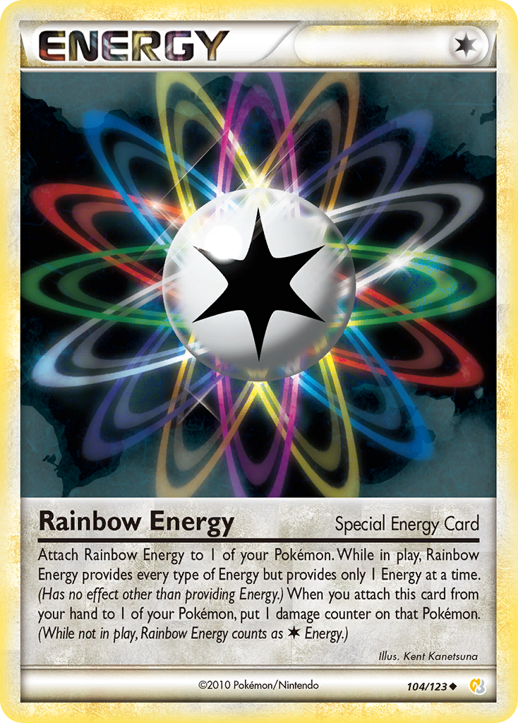 Rainbow Energy (104/123) [HeartGold & SoulSilver: Base Set] | Galactic Gamez