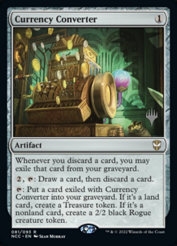 Currency Converter (Promo Pack) [Streets of New Capenna Commander Promos] | Galactic Gamez