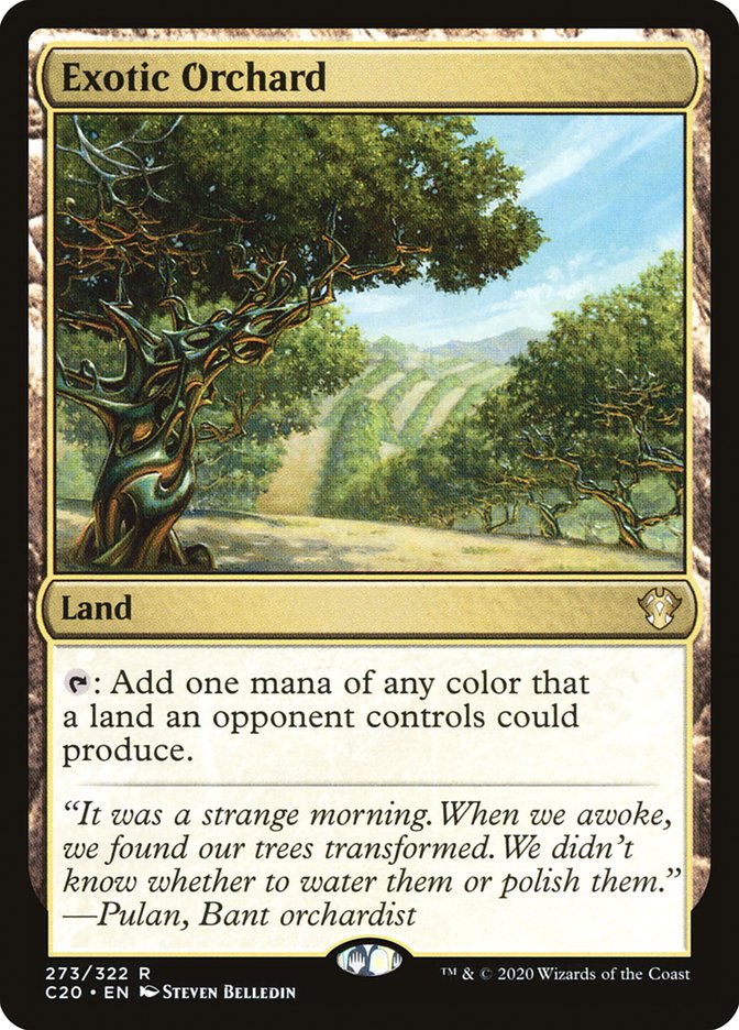 Exotic Orchard [Commander 2020] | Galactic Gamez
