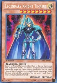 Legendary Knight Timaeus [DRLG-EN001] Secret Rare | Galactic Gamez