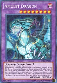 Amulet Dragon [DRLG-EN003] Secret Rare | Galactic Gamez