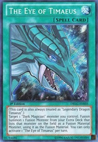 The Eye of Timaeus [DRLG-EN005] Secret Rare | Galactic Gamez