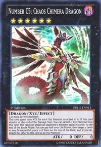 Number C5: Chaos Chimera Dragon [DRLG-EN043] Super Rare | Galactic Gamez