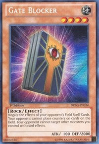 Gate Blocker [DRLG-EN034] Secret Rare | Galactic Gamez