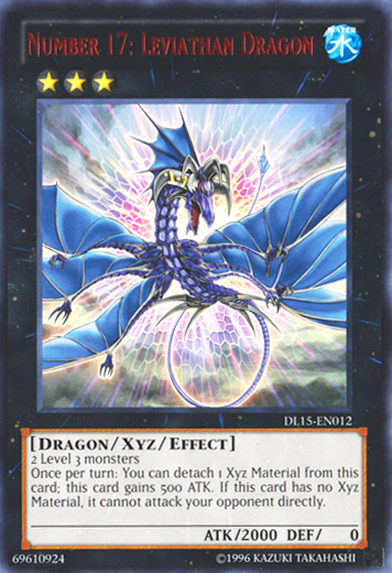 Number 17: Leviathan Dragon (Red) [DL15-EN012] Rare | Galactic Gamez