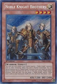 Noble Knight Brothers [PRIO-EN081] Secret Rare | Galactic Gamez