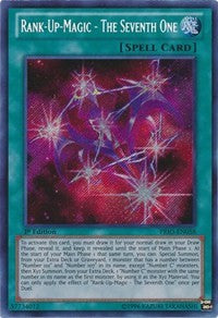 Rank-Up-Magic - The Seventh One [PRIO-EN058] Secret Rare | Galactic Gamez