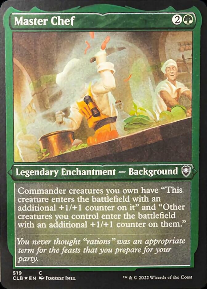 Master Chef (Foil Etched) [Commander Legends: Battle for Baldur's Gate] | Galactic Gamez