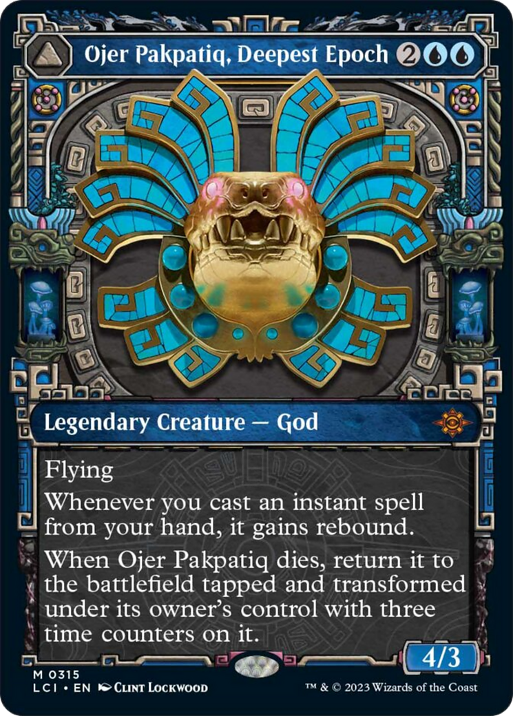 Ojer Pakpatiq, Deepest Epoch // Temple of Cyclical Time (Showcase) [The Lost Caverns of Ixalan] | Galactic Gamez