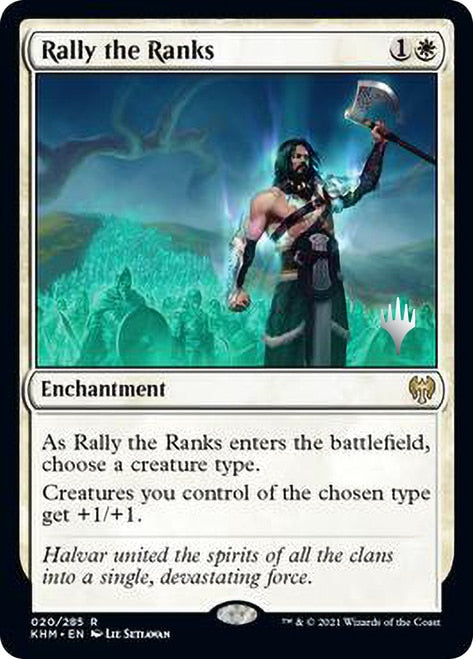 Rally the Ranks [Kaldheim Promo Pack] | Galactic Gamez