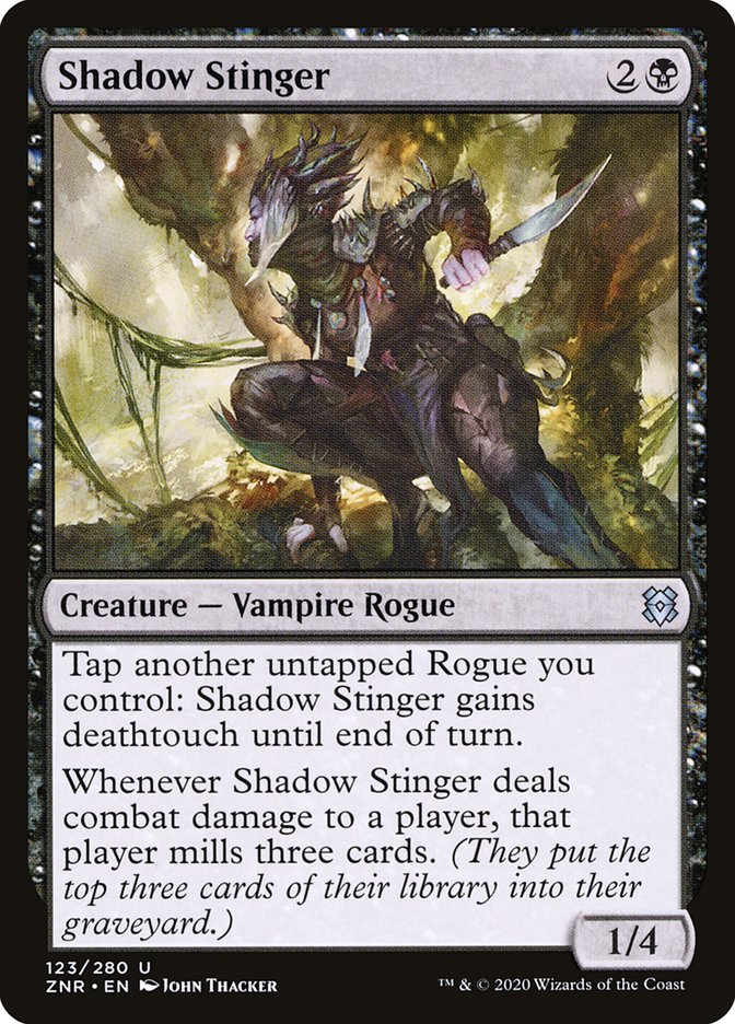 Shadow Stinger [Zendikar Rising] | Galactic Gamez
