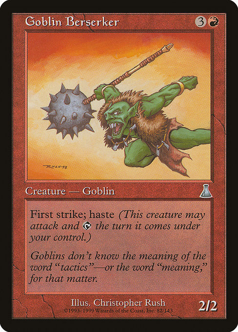 Goblin Berserker [Urza's Destiny] | Galactic Gamez