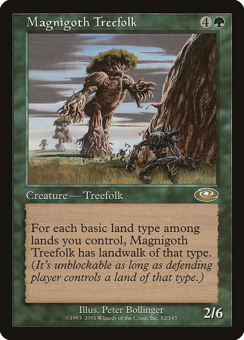 Magnigoth Treefolk [Planeshift] | Galactic Gamez