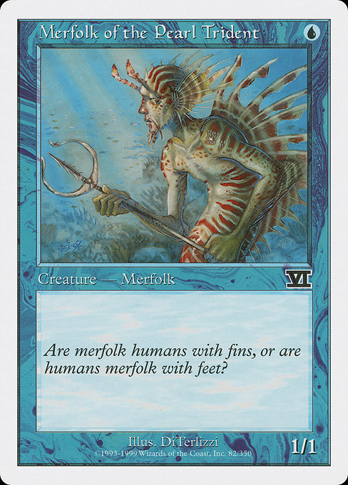 Merfolk of the Pearl Trident [Classic Sixth Edition] | Galactic Gamez