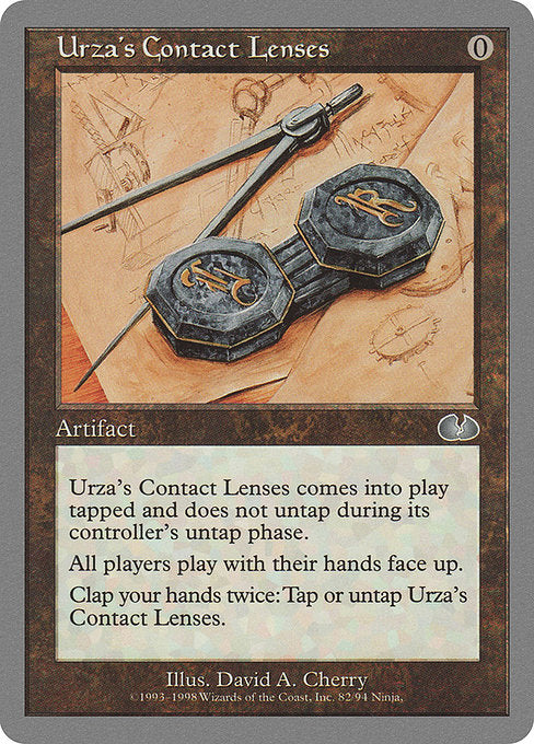 Urza's Contact Lenses [Unglued] | Galactic Gamez