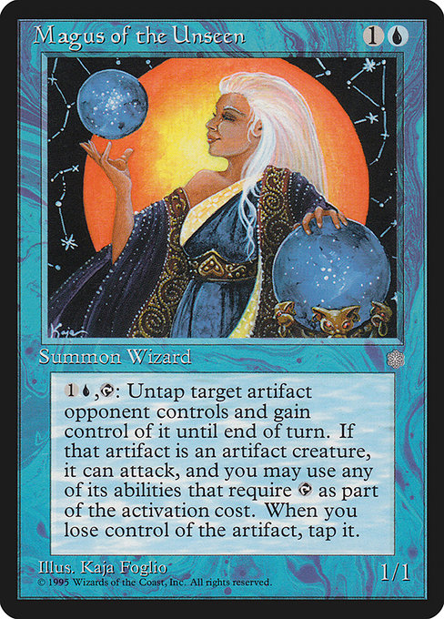 Magus of the Unseen [Ice Age] | Galactic Gamez