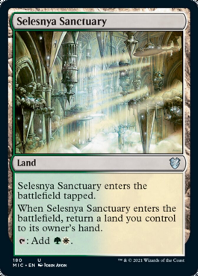 Selesnya Sanctuary [Innistrad: Midnight Hunt Commander] | Galactic Gamez