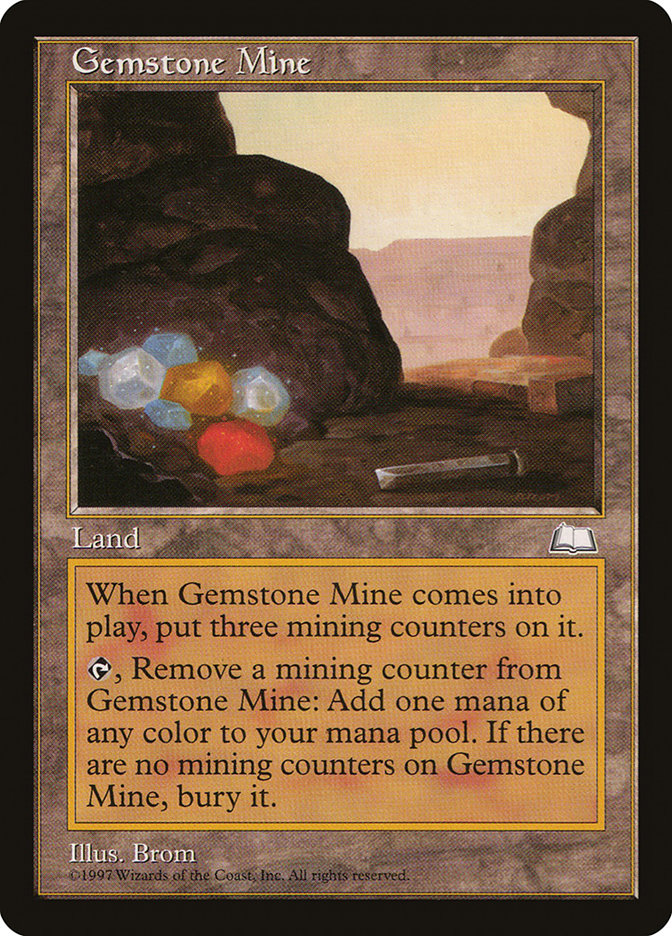 Gemstone Mine [Weatherlight] | Galactic Gamez