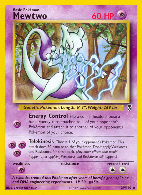 Mewtwo (29/110) [Legendary Collection] | Galactic Gamez