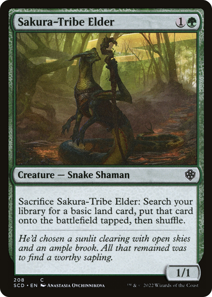 Sakura-Tribe Elder [Starter Commander Decks] | Galactic Gamez