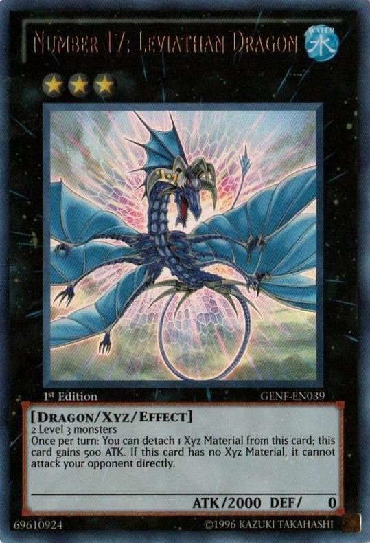 Number 17: Leviathan Dragon [GENF-EN039] Ultra Rare | Galactic Gamez