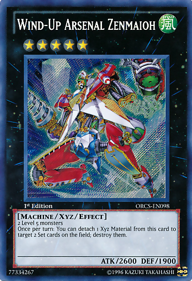 Wind-Up Arsenal Zenmaioh [ORCS-EN098] Secret Rare | Galactic Gamez