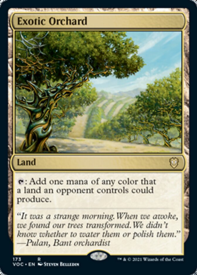 Exotic Orchard [Innistrad: Crimson Vow Commander] | Galactic Gamez
