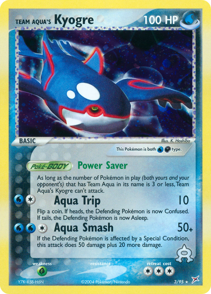 Team Aqua's Kyogre (3/95) (Theme Deck Exclusive) [EX: Team Magma vs Team Aqua] | Galactic Gamez