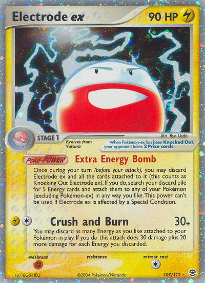 Electrode ex (107/112) [EX: FireRed & LeafGreen] | Galactic Gamez